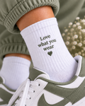 LOVÉA Statement sokk Forest Green - Love What You Wear