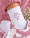 LOVÉA Statement sokk Pink - Love What You Wear