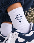 LOVÉA Statement sokk Navy - Love What You Wear